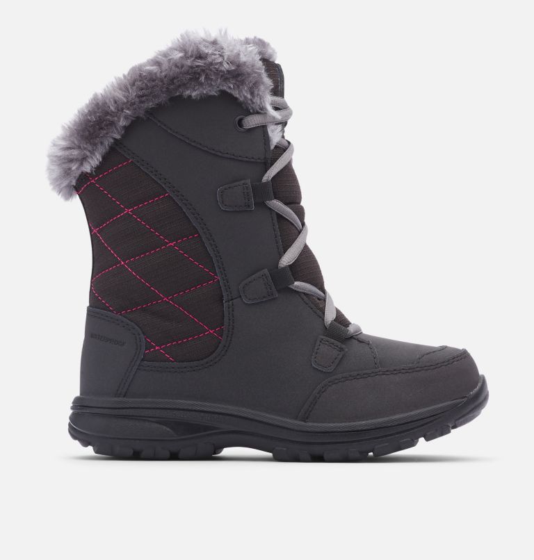 Black Kids' Columbia Ice Maiden Boots | VHCKZY-901 - Columbia Outlet Online