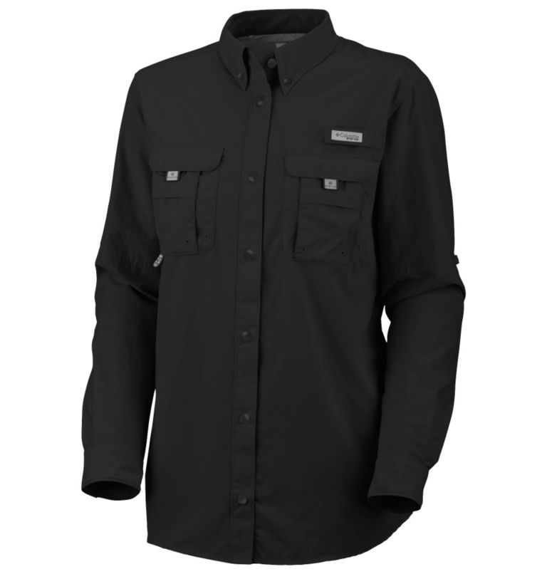Black Women's Columbia PFG Bahama Shirts | WTCNMB-124 - Columbia Outlet Online