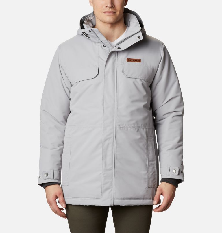 Grey Men's Columbia Rugged Path Parkas | FKMDBR-317 - Columbia Outlet Online
