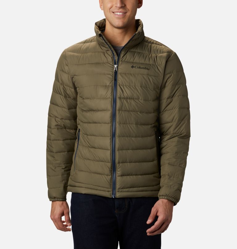 Black Men's Columbia Powder Lite Insulated Jacket | ZHPDSX-058 - Columbia Outlet Online