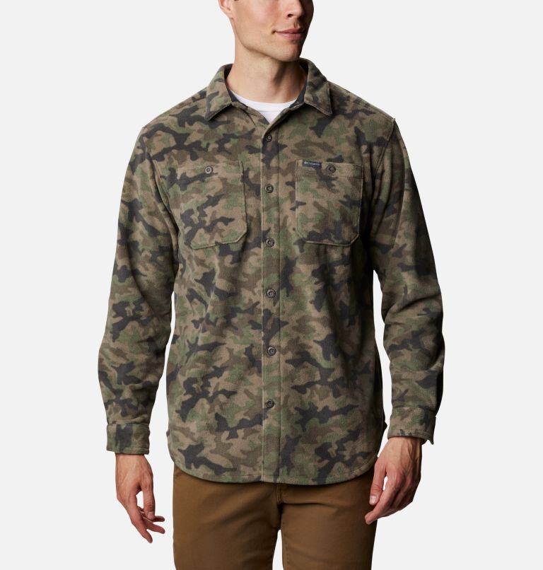 Blue Men's Columbia Flare Gun Shirts | OMAJYV-052 - Columbia Outlet Online