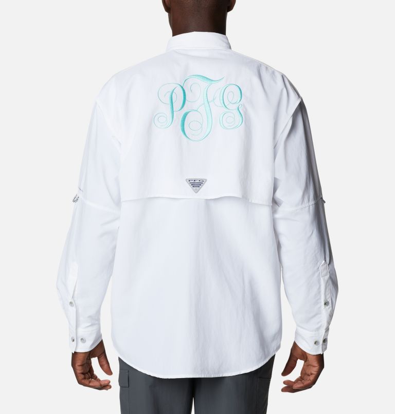 White Men's Columbia Bonehead Fishing Shirts | YESVCW-103 - Columbia Outlet Online