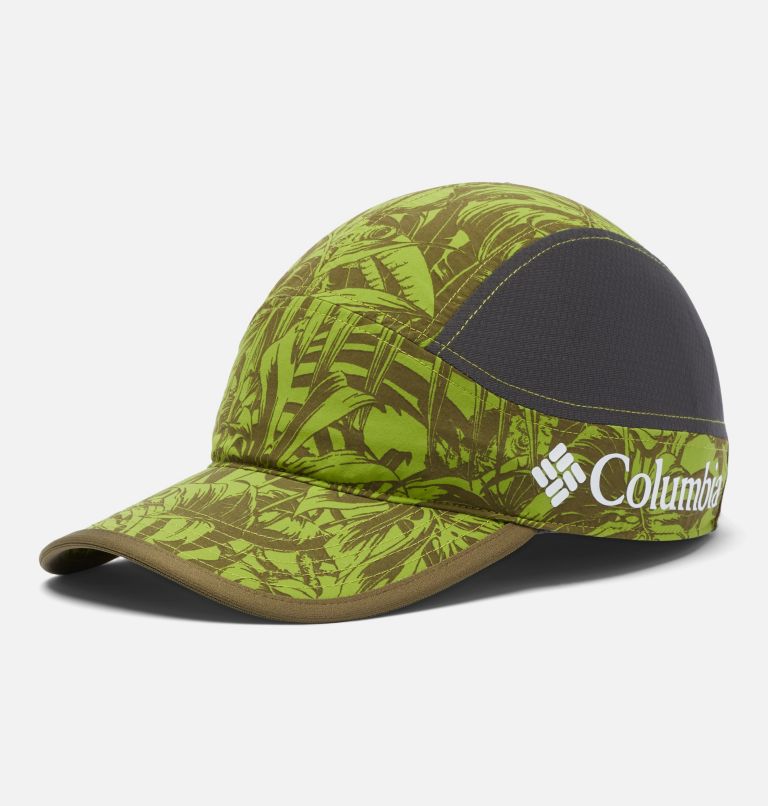 Green Men's Columbia Tech Trail Baseball Cap Hats | BOSUXP-389 - Columbia Outlet Online