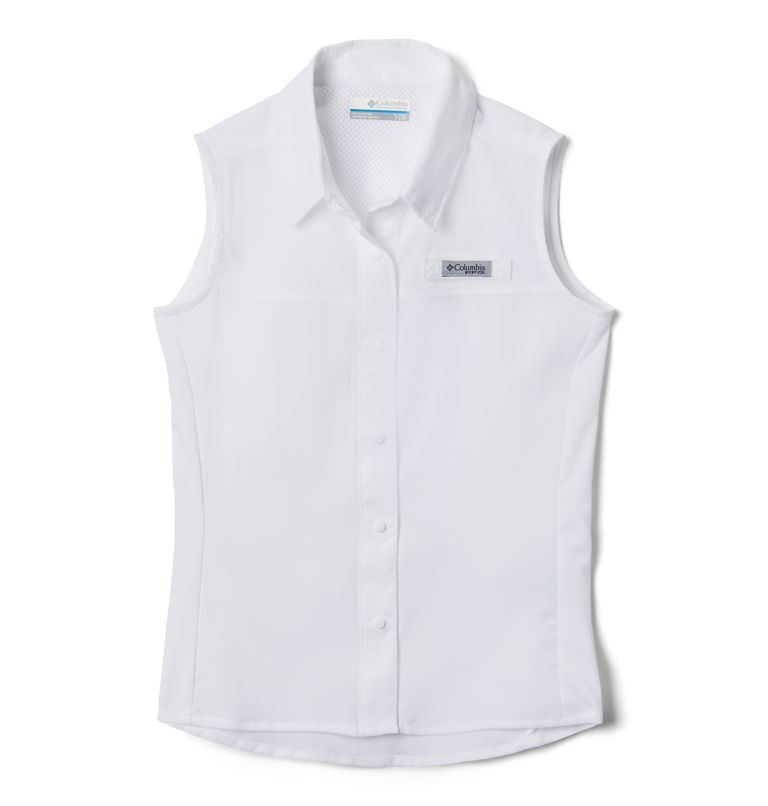 White Kids' Columbia PFG Tamiami Shirts | FRCJSD-732 - Columbia Outlet Online