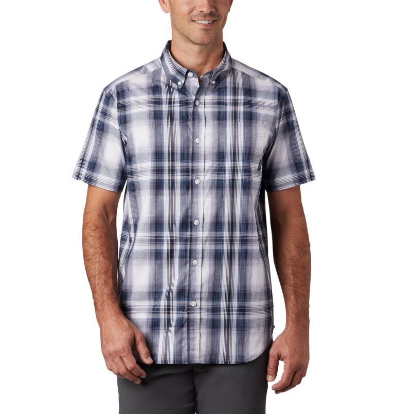 Green Men's Columbia Rapid Rivers II Shirts | HFNCMV-269 - Columbia Outlet Online