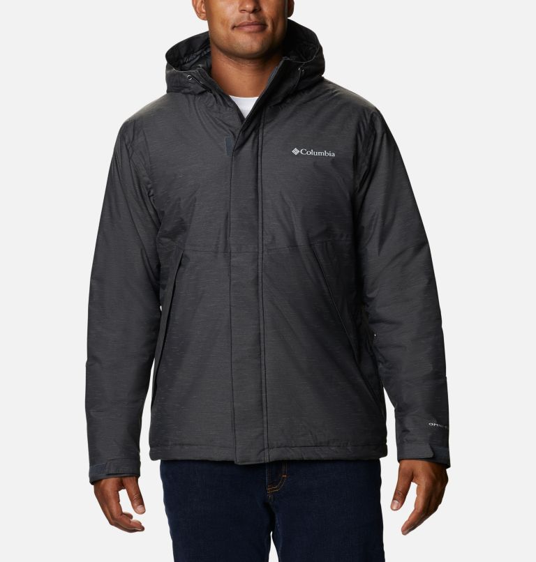Black Men's Columbia Ridge Gates Insulated Jacket | KPIOZL-263 - Columbia Outlet Online