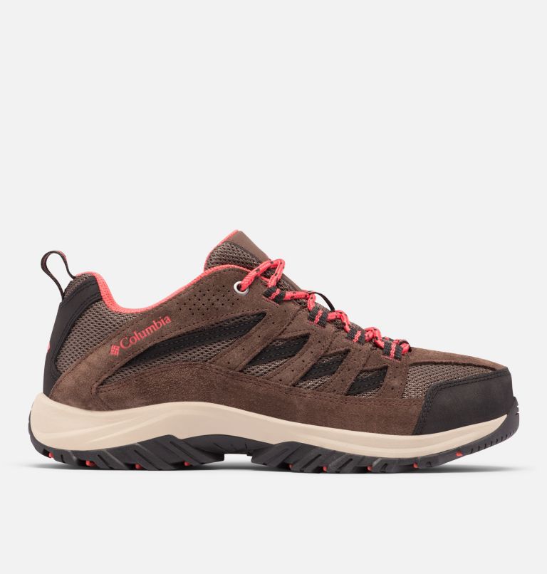 Red Women's Columbia Crestwood Hiking Shoes | QIFGVL-497 - Columbia Outlet Online