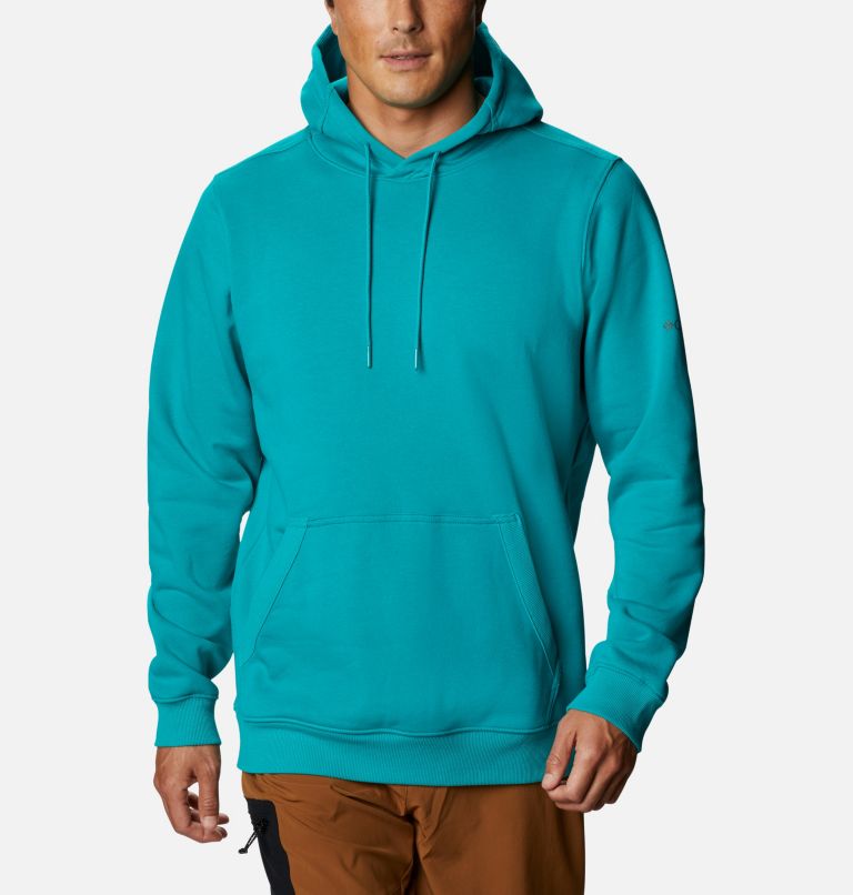Green Men's Columbia CSC Basic Logo II Hoodies | MSPWRA-967 - Columbia Outlet Online