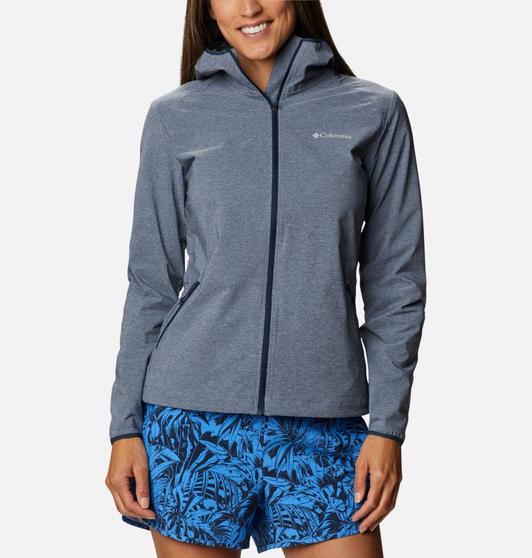 Pink Women's Columbia Heather Canyon Rain Jacket | RHTVLX-035 - Columbia Outlet Online