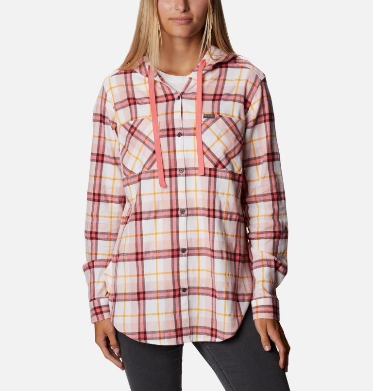 Green Women's Columbia Anytime Shirts | ABGCZW-579 - Columbia Outlet Online