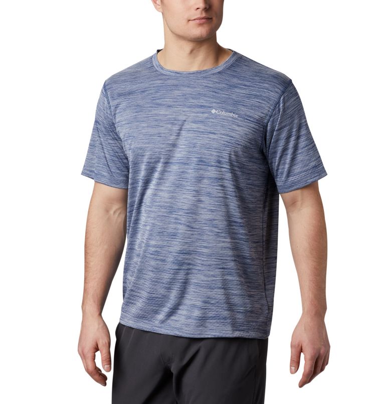 Blue Men's Columbia Zero Rules T-Shirt | VTFNXW-174 - Columbia Outlet Online