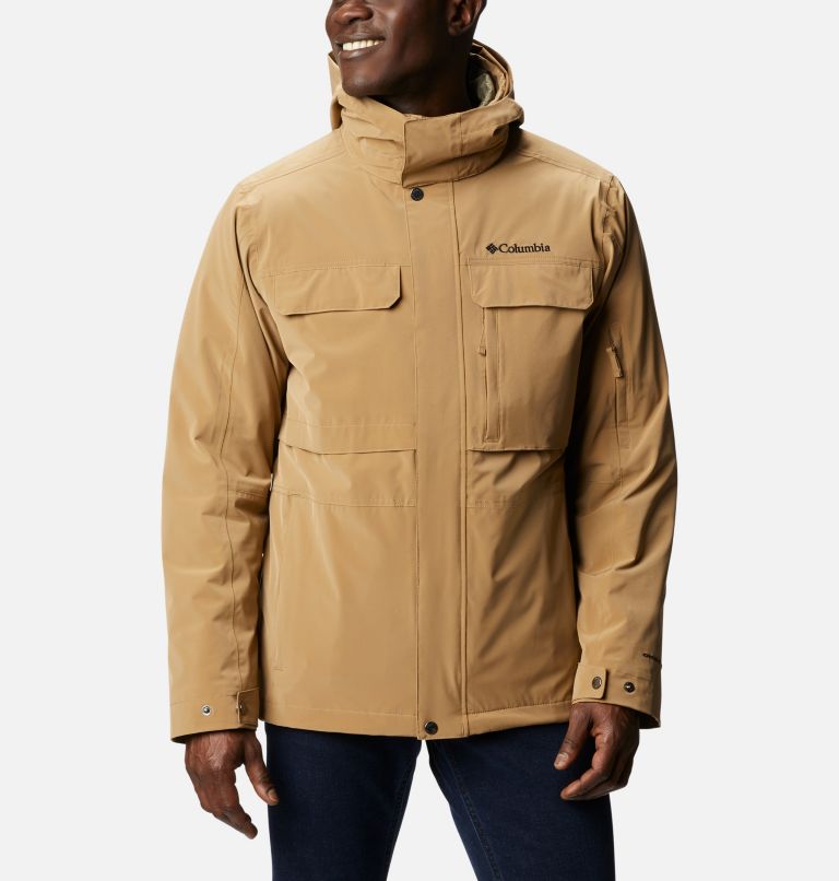 Brown Men's Columbia Thurston Hills Interchange 3 In 1 Jacket | RKETSO-756 - Columbia Outlet Online