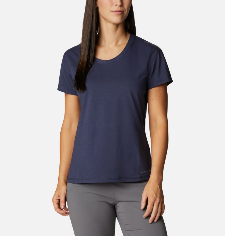 Orange Women's Columbia Sun Trek T-Shirt | EFBSNX-476 - Columbia Outlet Online
