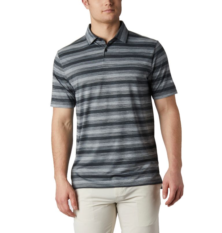 Azul Men's Columbia Omni-Wick Polo | UYHJCX-280 - Columbia Outlet Online