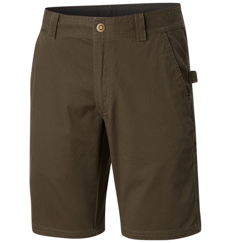 Khaki Men's Columbia Ultimate Roc Shorts | IJWUMS-632 - Columbia Outlet Online