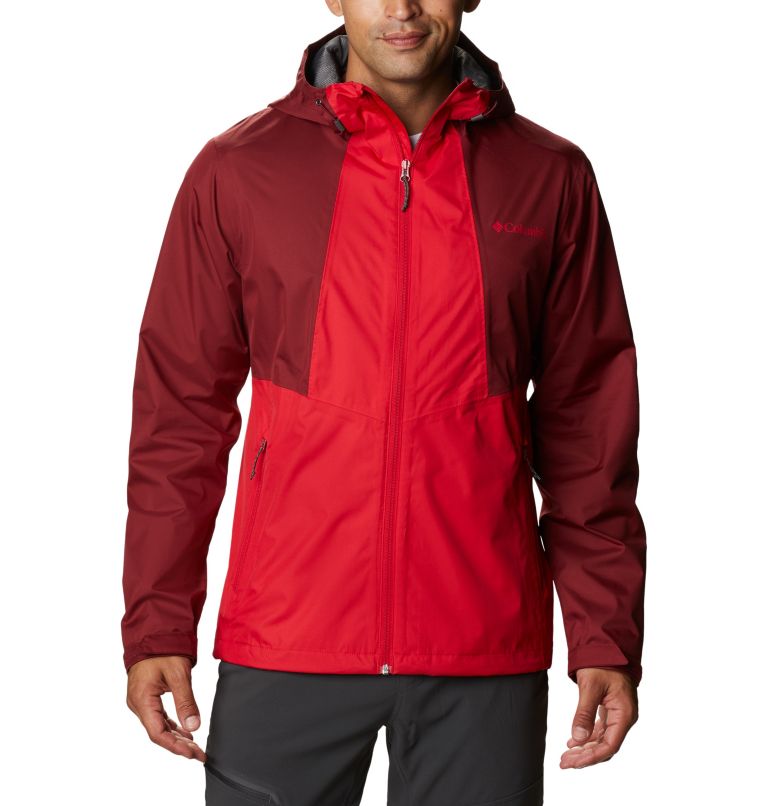 Navy Men's Columbia Coats Rain Jacket | FTJQWI-063 - Columbia Outlet Online