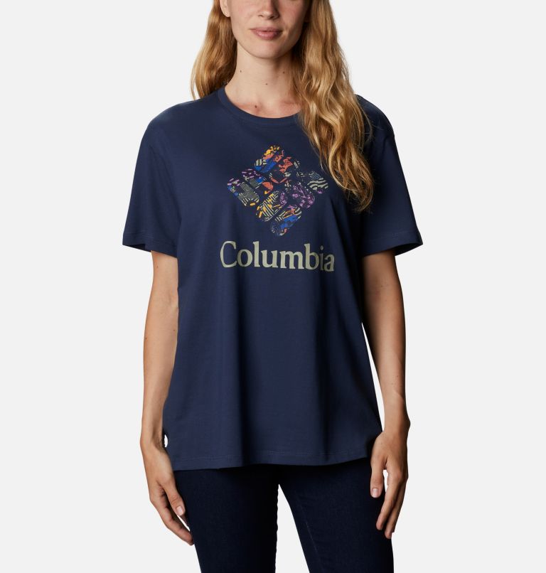 Blue Women's Columbia Bluebird Day T-Shirt | OUXZAG-298 - Columbia Outlet Online