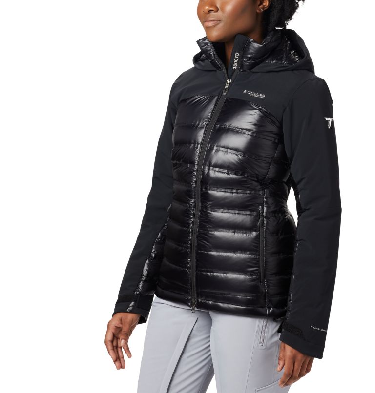 Black Women's Columbia Heatzone 1000 Ski Jacket | NPZFKT-821 - Columbia Outlet Online
