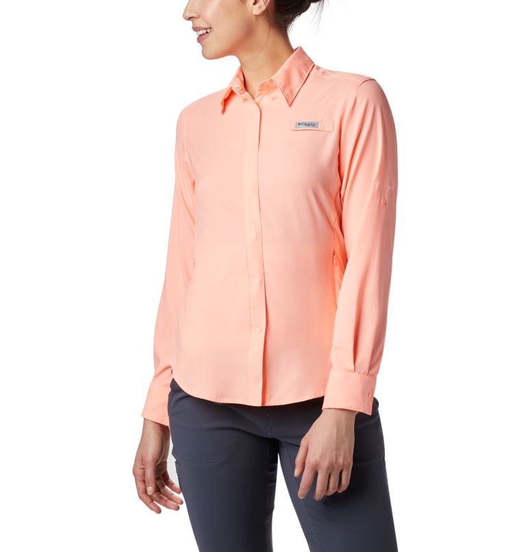 Blue Women's Columbia PFG Tamiami II Shirts | GJKHTV-843 - Columbia Outlet Online