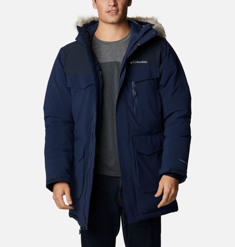 Black Men's Columbia Great Bend 780 Parkas | NUQIBW-739 - Columbia Outlet Online