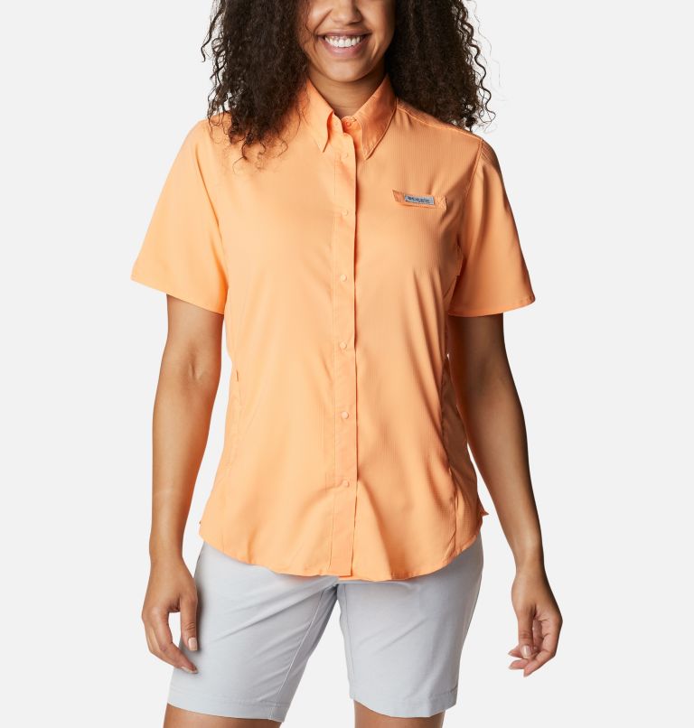 Blue Women's Columbia PFG Tamiami II Shirts | GJKHTV-843 - Columbia Outlet Online