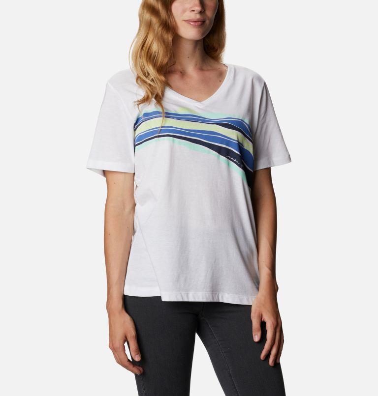 Blue Women's Columbia Bluebird Day T-Shirt | OUXZAG-298 - Columbia Outlet Online