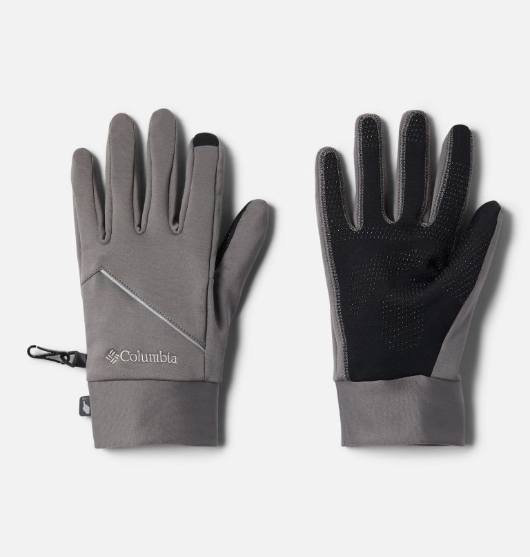 Grey Men's Columbia Trail Summit Gloves | NUXHGJ-017 - Columbia Outlet Online