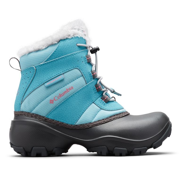 Grey Red Kids' Columbia Rope Tow Waterproof Boots | BZKSPW-879 - Columbia Outlet Online
