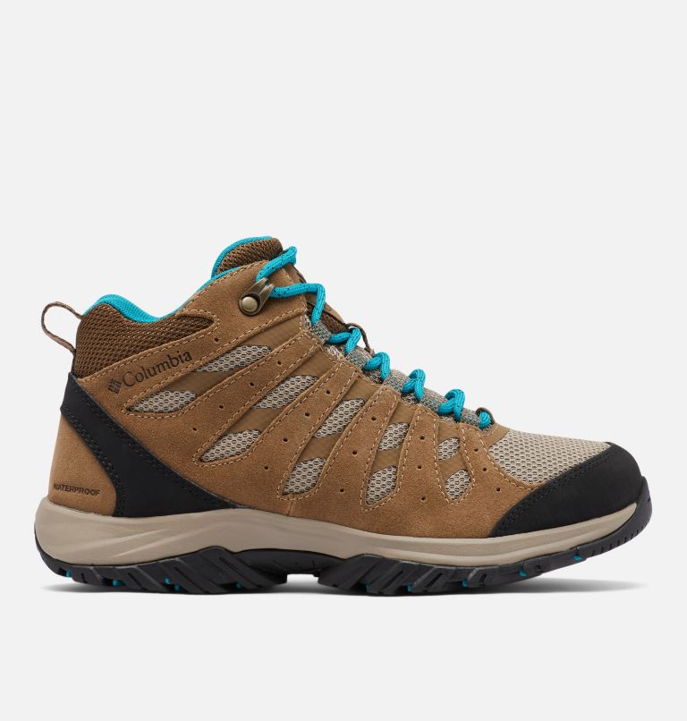 Khaki Women's Columbia Redmond III Mid Waterproof Boots | XMIVHG-025 - Columbia Outlet Online