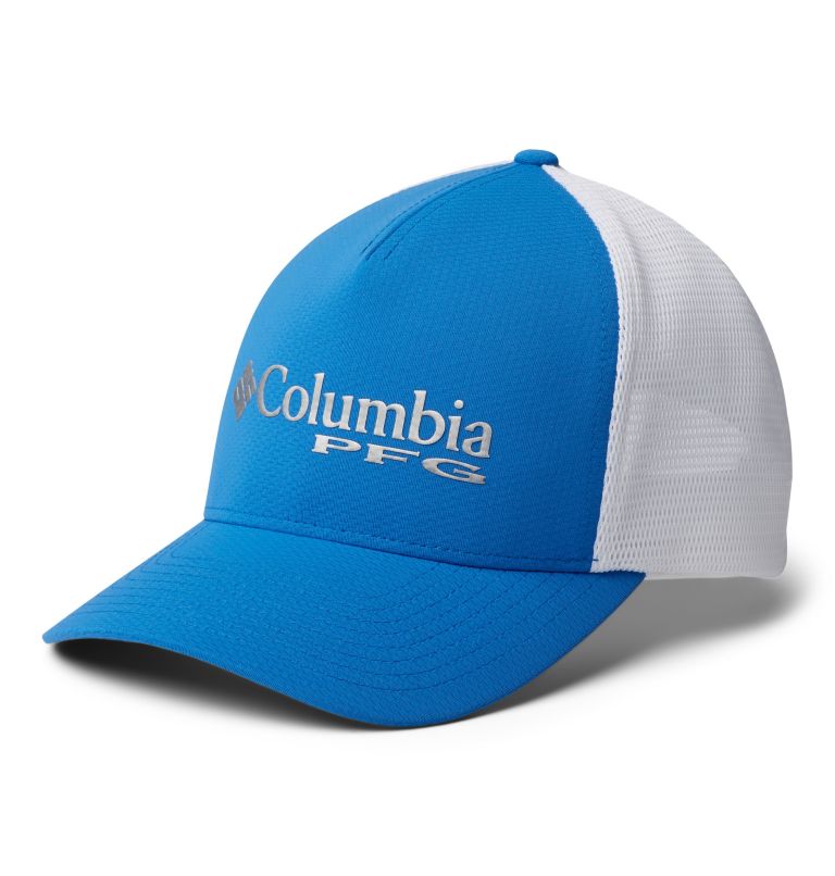 Blue Women's Columbia PFG 110 Mesh Baseball Cap Hats | HIXRCL-150 - Columbia Outlet Online