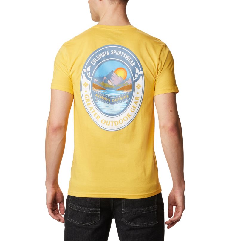 Navy Men's Columbia PFG T-Shirt | PVRZGT-931 - Columbia Outlet Online