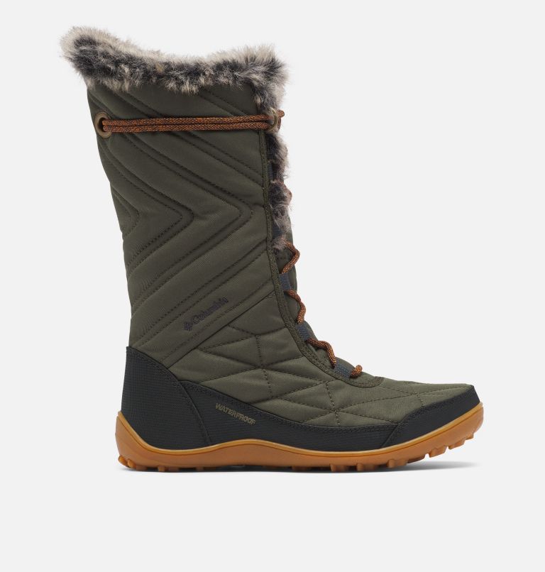 Black Grey Women's Columbia Minx Mid III Boots | JZNEXL-248 - Columbia Outlet Online