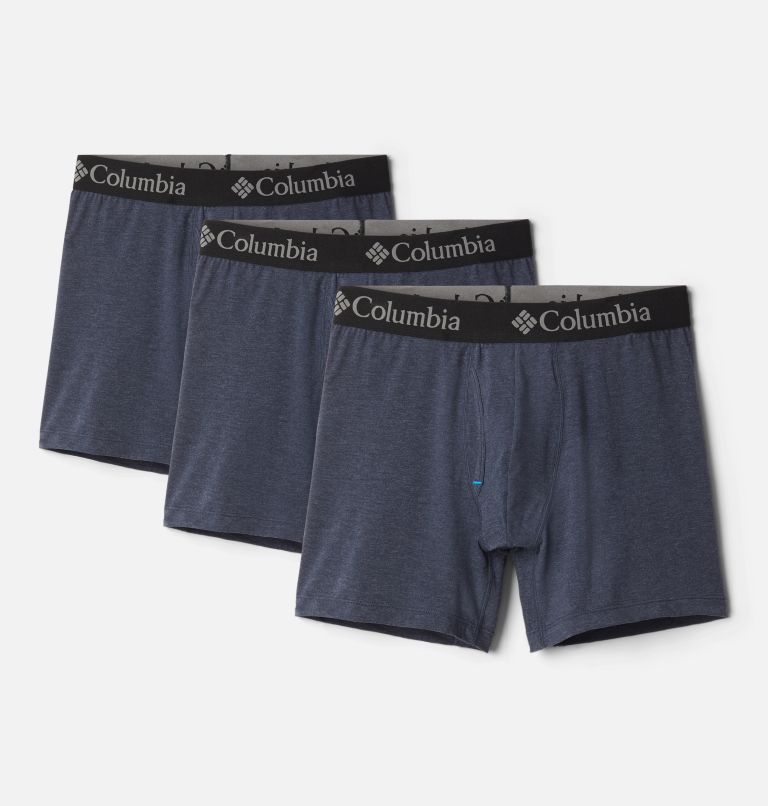 Black Men's Columbia Performance Cotton Stretch Underwear | LSRZAE-903 - Columbia Outlet Online