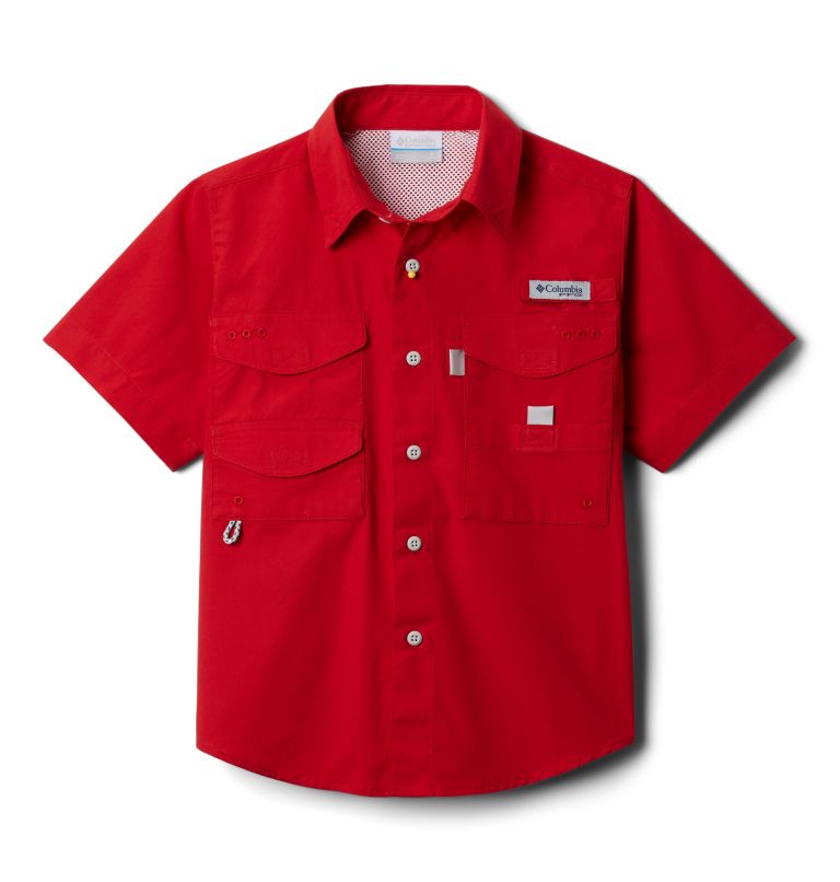 Blue Kids' Columbia PFG Bonehead Shirts | ECAOTY-960 - Columbia Outlet Online
