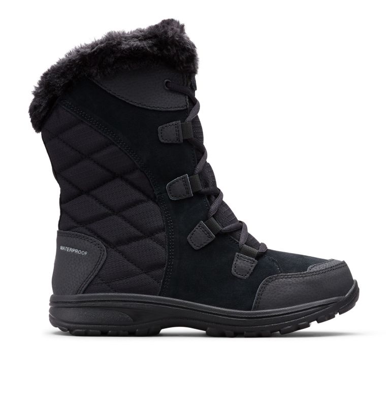 Brown Black Women's Columbia Ice Maiden II Boots | QSPJLR-538 - Columbia Outlet Online