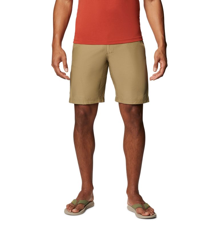 Khaki Men's Columbia Trek-On Shorts | WFGMTY-643 - Columbia Outlet Online