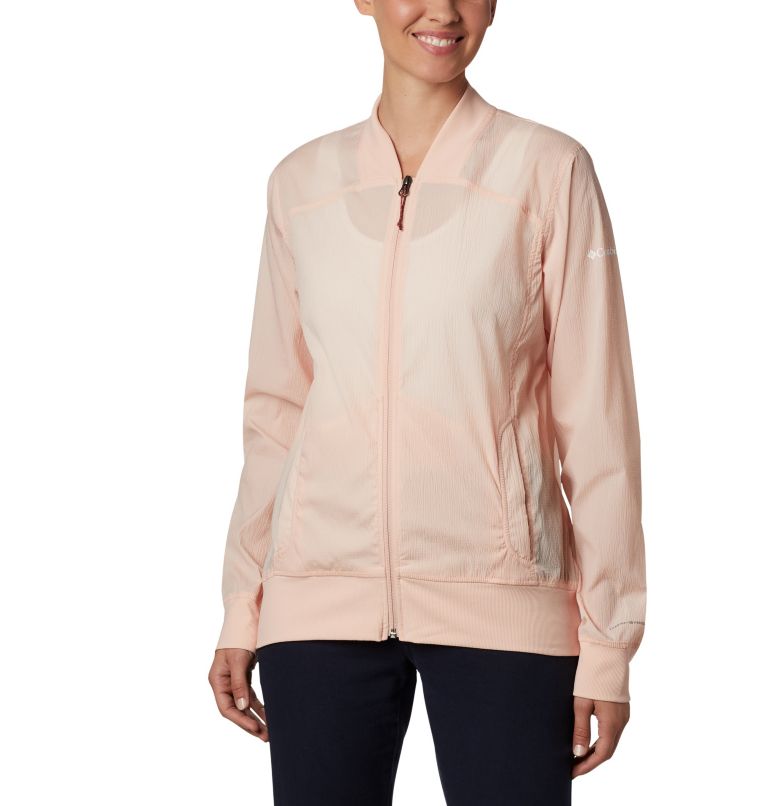 Pink Women's Columbia Bachy Butte Windbreaker | RAFQYX-781 - Columbia Outlet Online