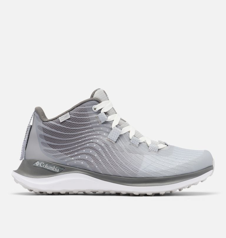 Grey White Women's Columbia Escape Summit OutDry Hiking Shoes | OMFLHS-759 - Columbia Outlet Online