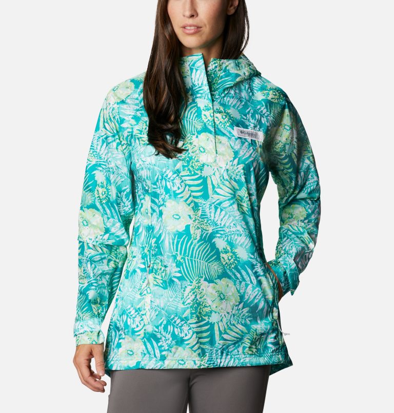 Navy Women's Columbia Tidal Spray II Windbreaker | NLPVSR-201 - Columbia Outlet Online