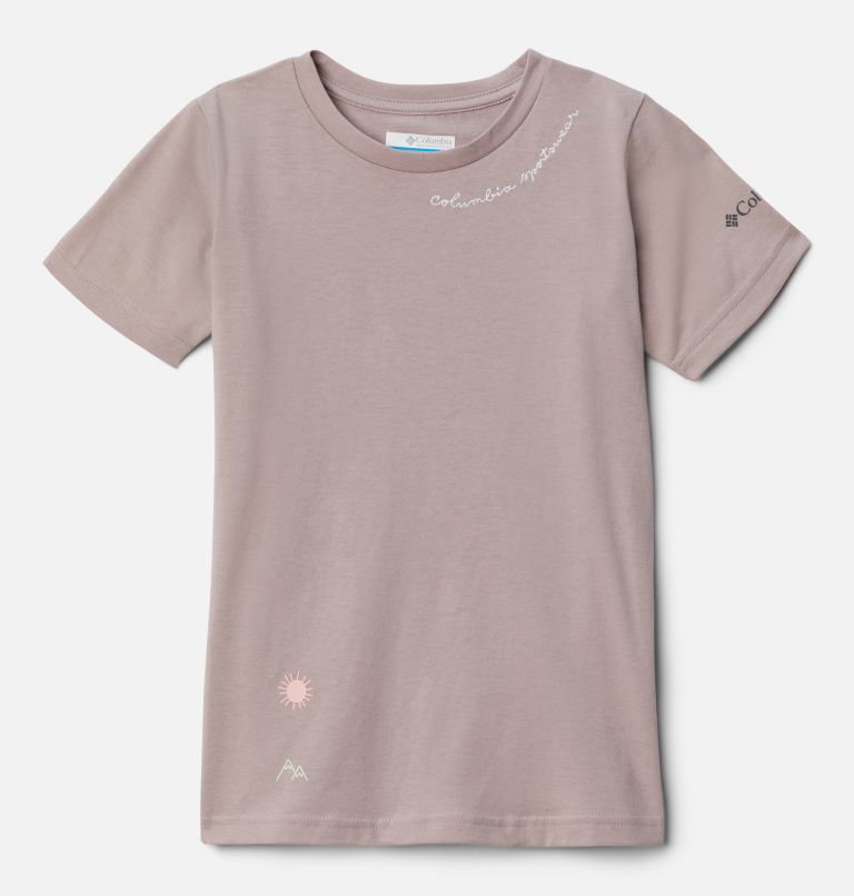 Pink Kids' Columbia Sweet Pines T-Shirt | AONXBT-645 - Columbia Outlet Online