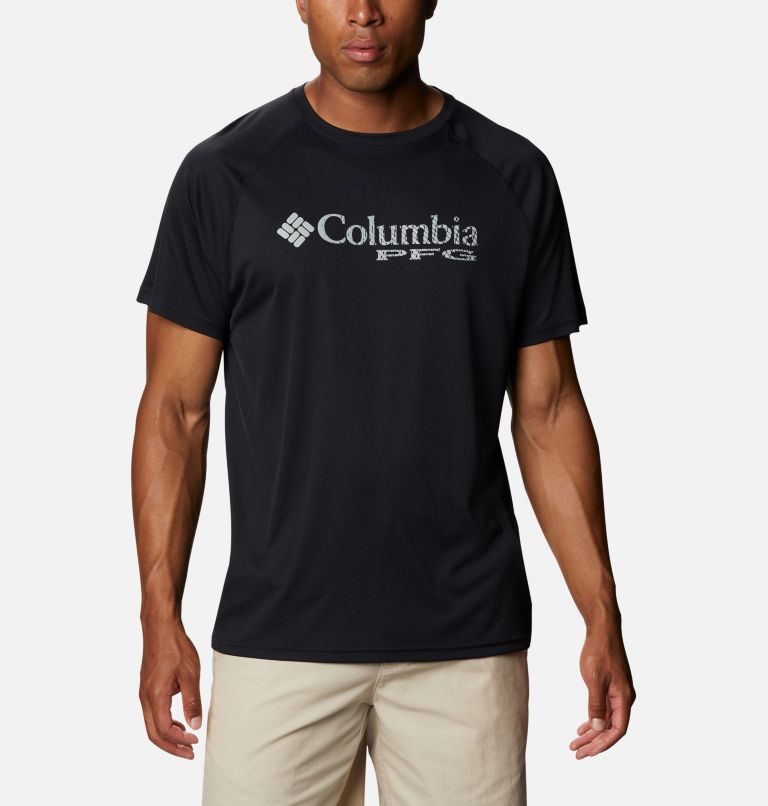 Grey Men's Columbia PFG Respool T-Shirt | NRXBDQ-543 - Columbia Outlet Online