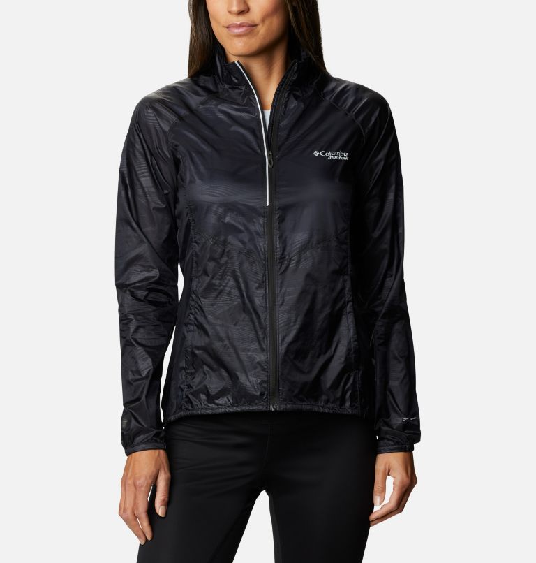 Black Women's Columbia FKT II Windbreaker | XNEGBF-143 - Columbia Outlet Online