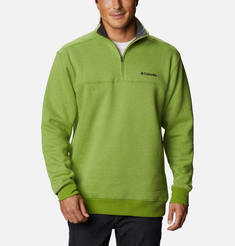 Blue Men's Columbia Hart Mountain II Hoodies | GBLRWK-456 - Columbia Outlet Online