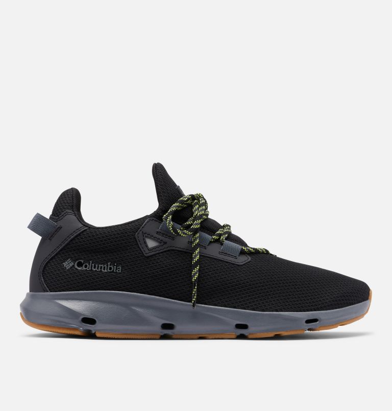 Black White Men's Columbia Vent Sneakers | TSNOYE-805 - Columbia Outlet Online