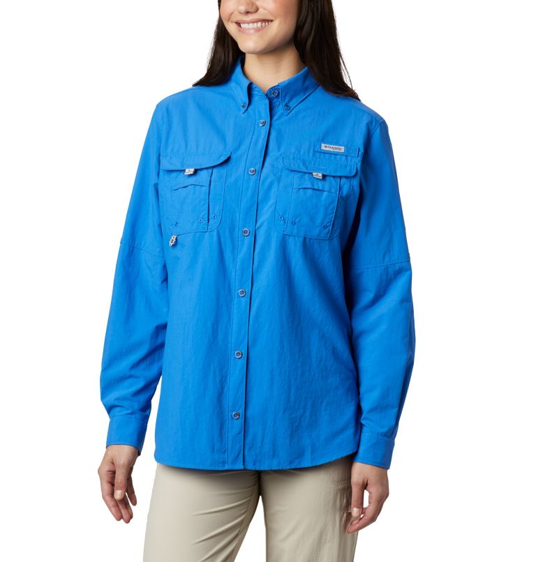 Black Women's Columbia PFG Bahama Shirts | WTCNMB-124 - Columbia Outlet Online