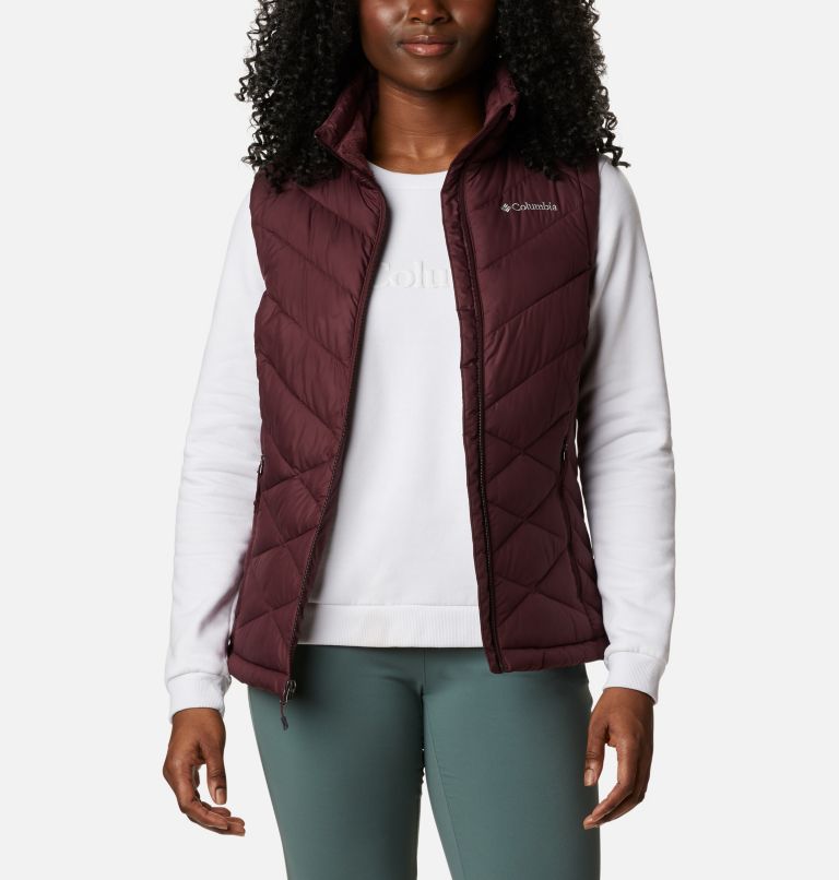 Olive Green Women's Columbia Heavenly Vest | YLAHGM-167 - Columbia Outlet Online