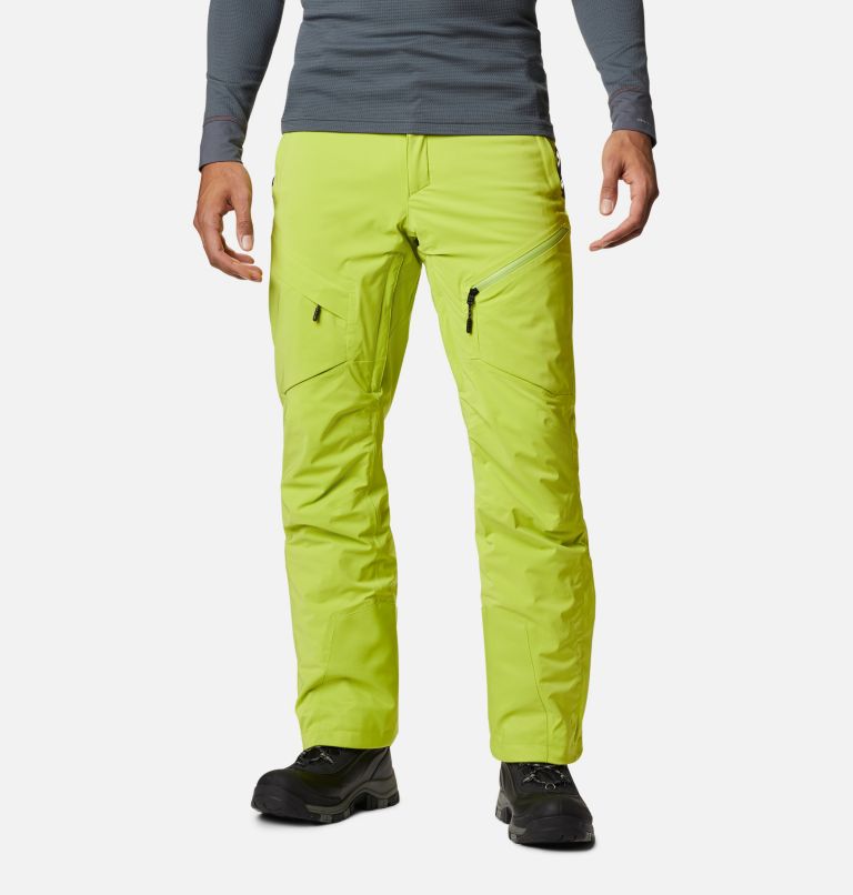 Yellow Men's Columbia Wild Card Ski Pants | OBTFZG-593 - Columbia Outlet Online