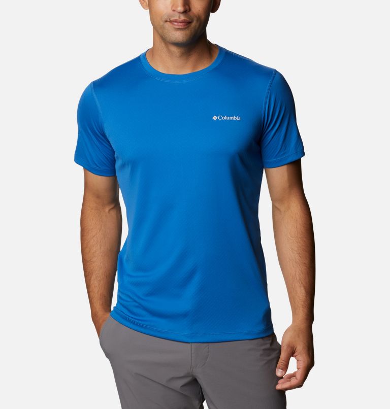 Blue Men's Columbia Zero Rules T-Shirt | VTFNXW-174 - Columbia Outlet Online