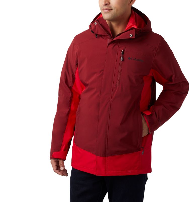 Navy Men's Columbia Lhotse III Interchange 3 In 1 Jacket | USNKIO-154 - Columbia Outlet Online