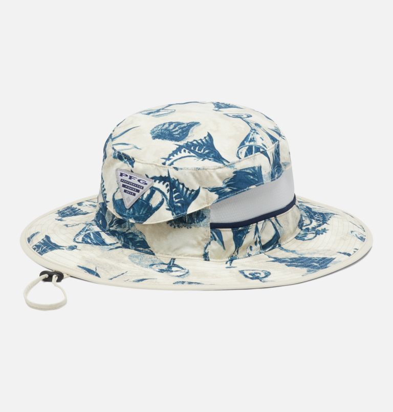 Navy Men's Columbia PFG Super Backcast Baseball Cap Hats | LWPEFD-791 - Columbia Outlet Online